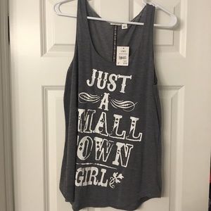 “Just a small town girl” tank